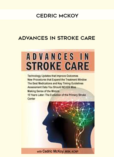 Advances in Stroke Care – Cedric McKoy