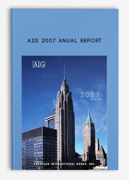 AIG 2007 Anual Report