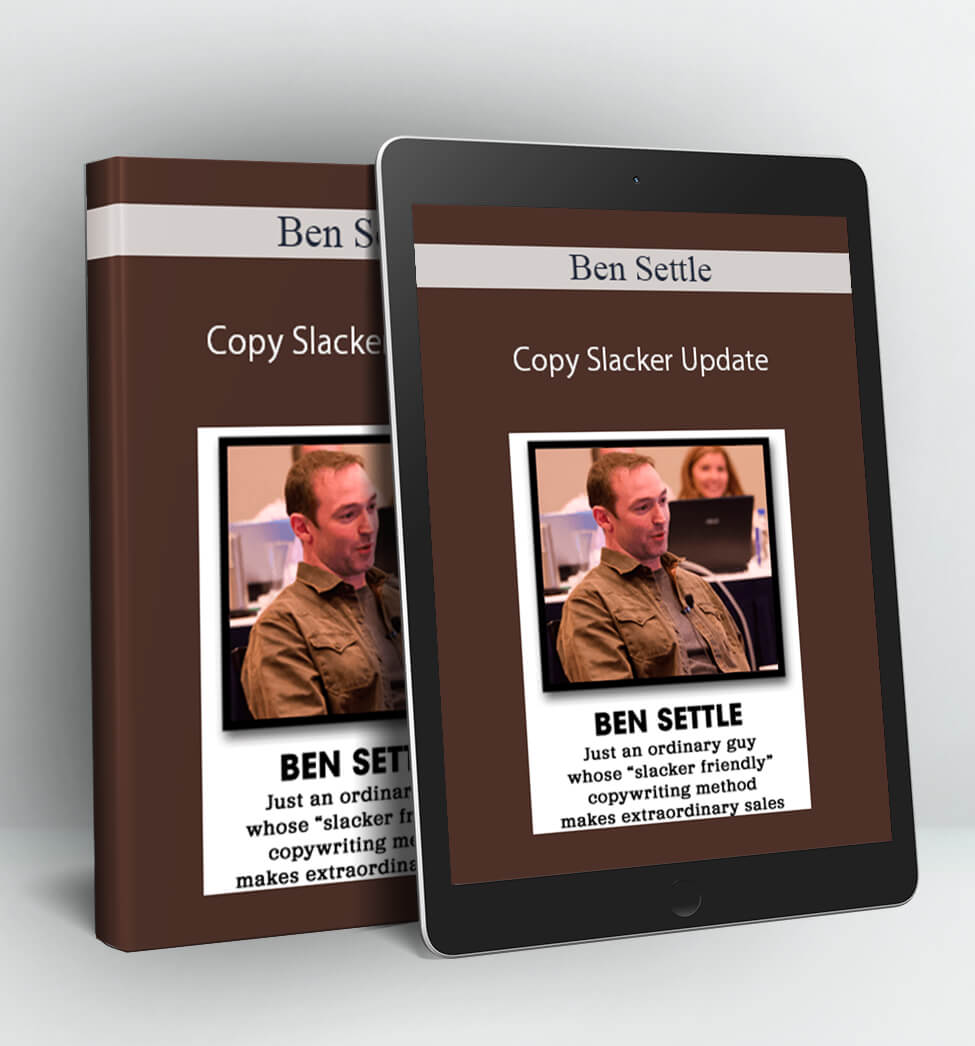 Copy Slacker Update - Ben Settle