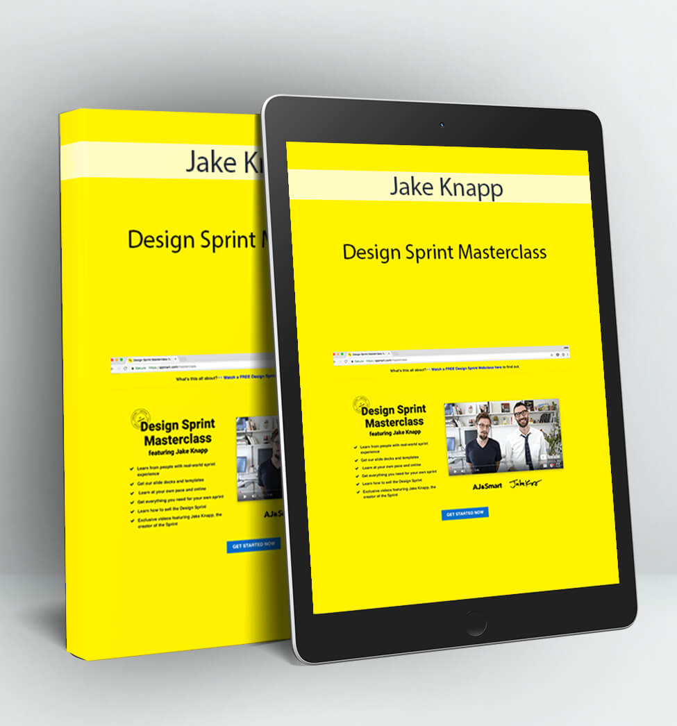 Design Sprint Masterclass - Jake Knapp