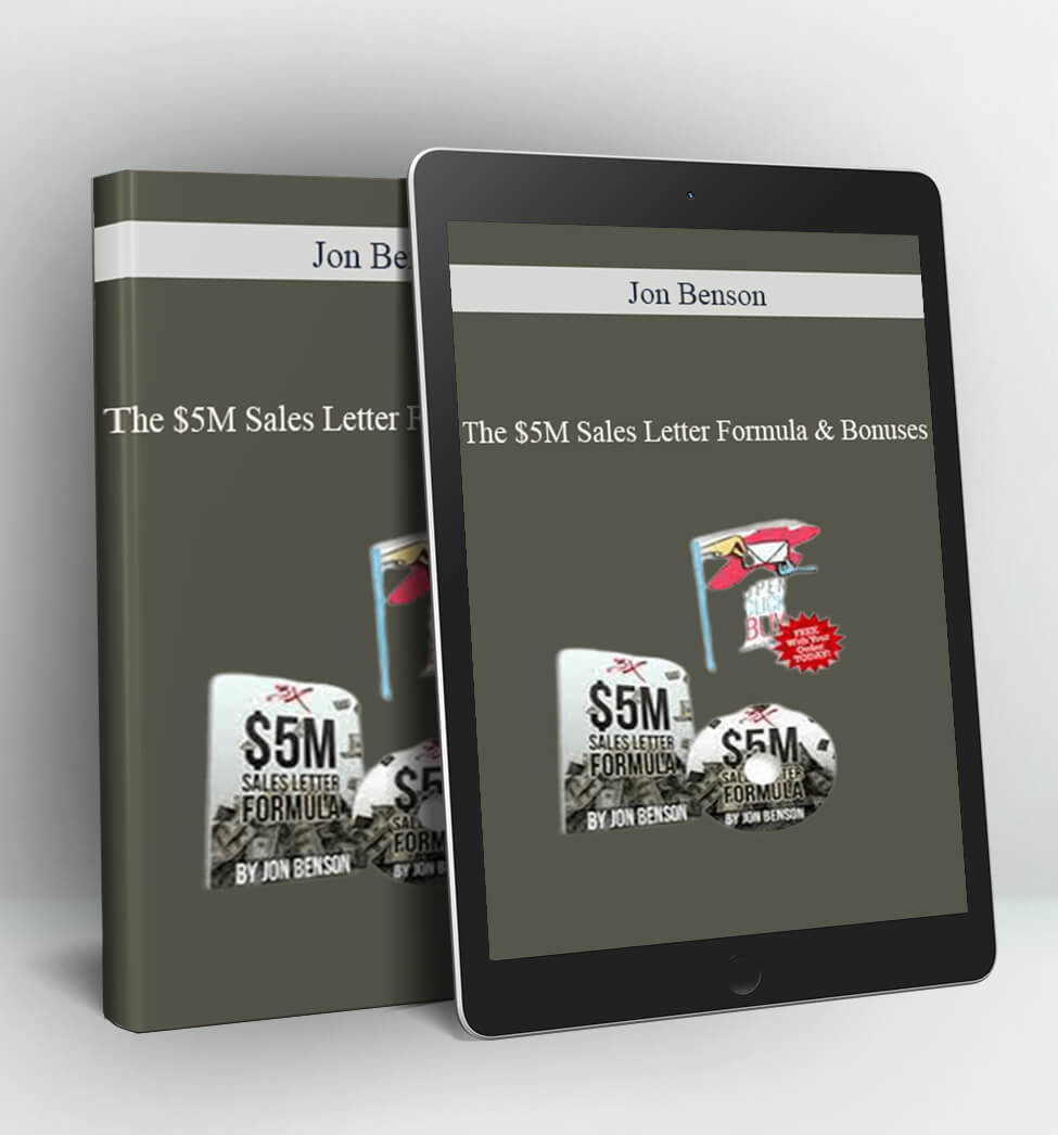 The $5M Sales Letter Formula & Bonuses - Jon Benson