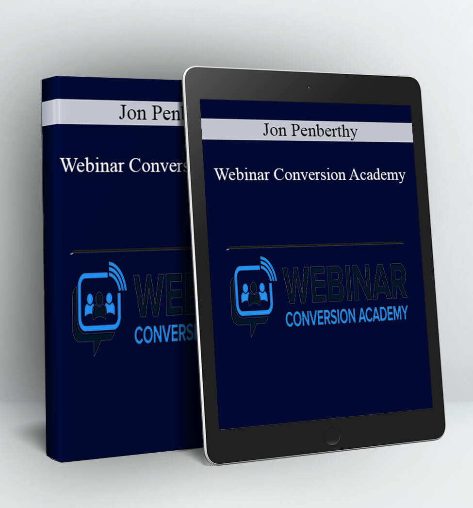 Webinar Conversion Academy - Jon Penberthy