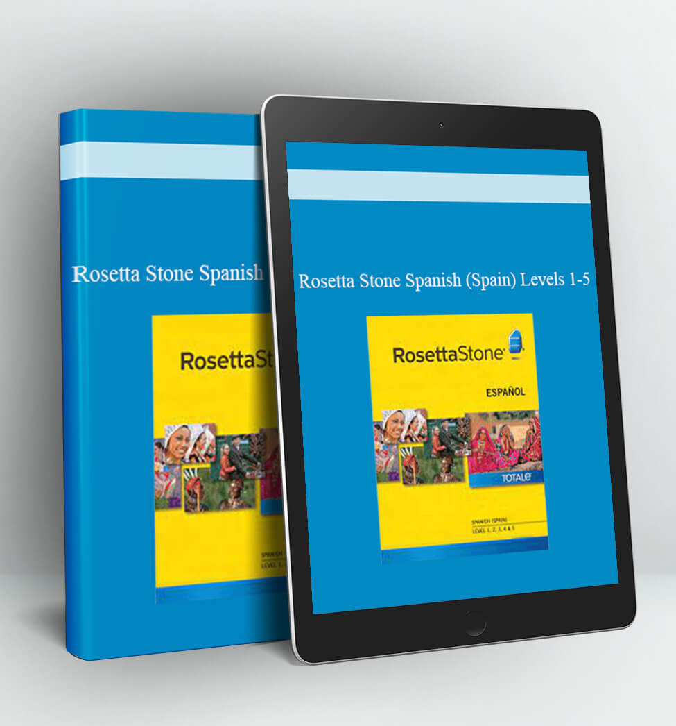 Rosetta Stone Spanish (Spain) Levels 1-5