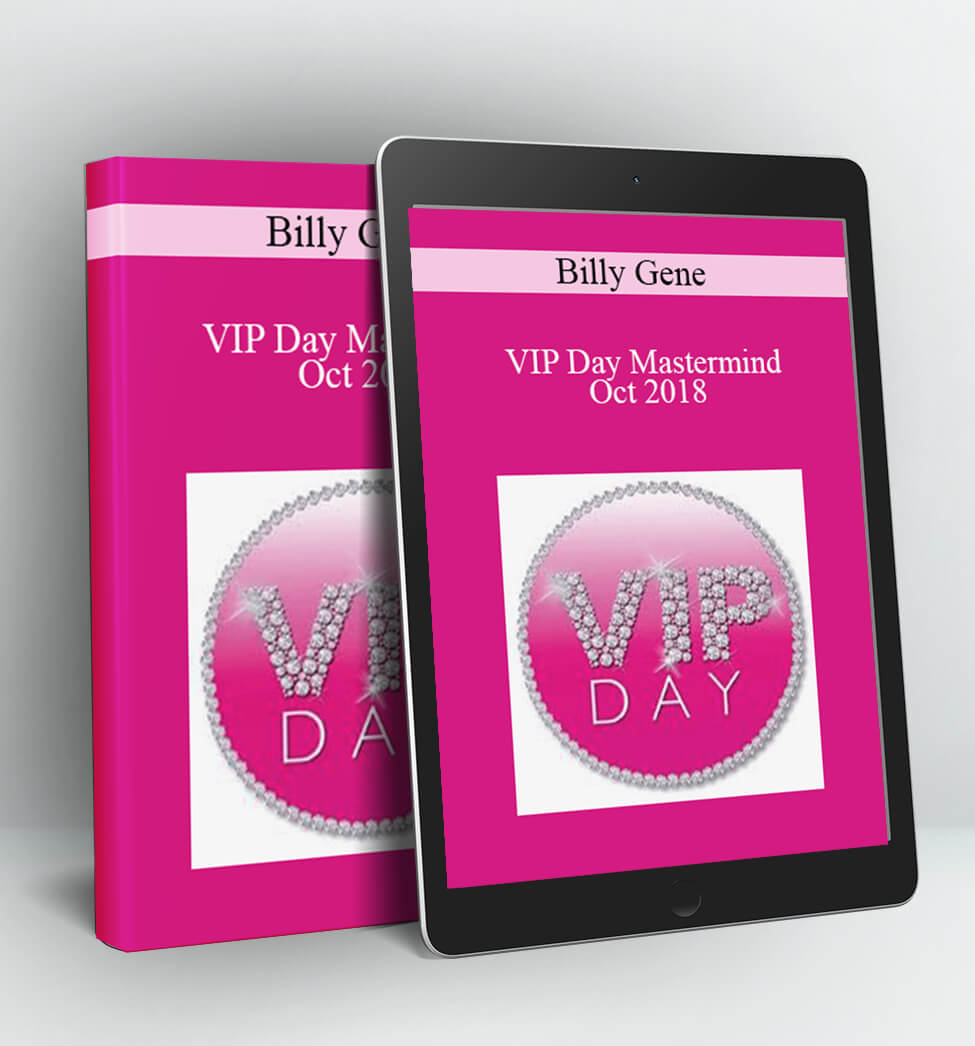 VIP Day Mastermind Oct 2018 - Billy Gene