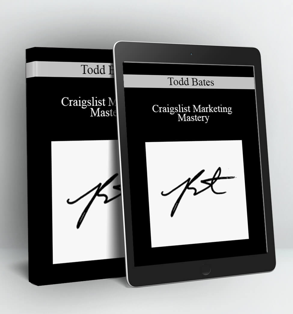 Craigslist Marketing Mastery - Todd Bates