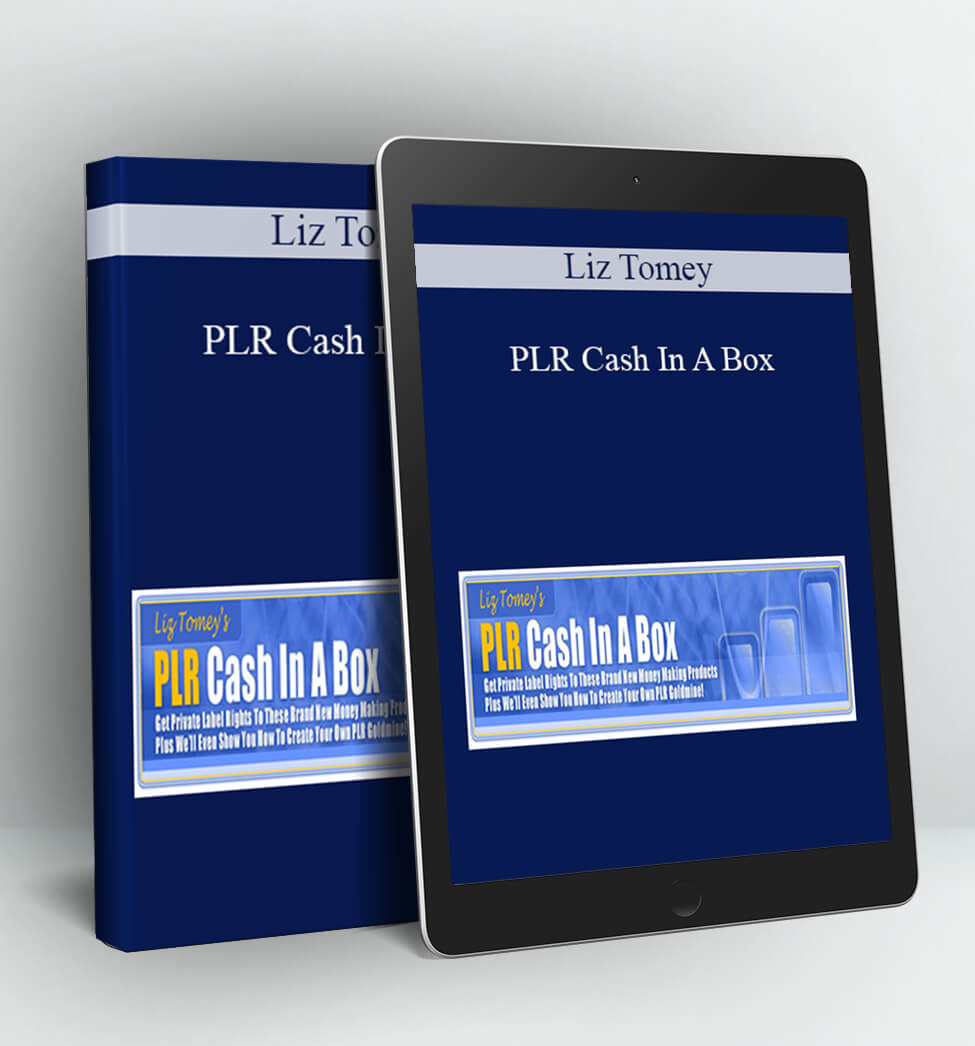 PLR Cash In A Box - Liz Tomey