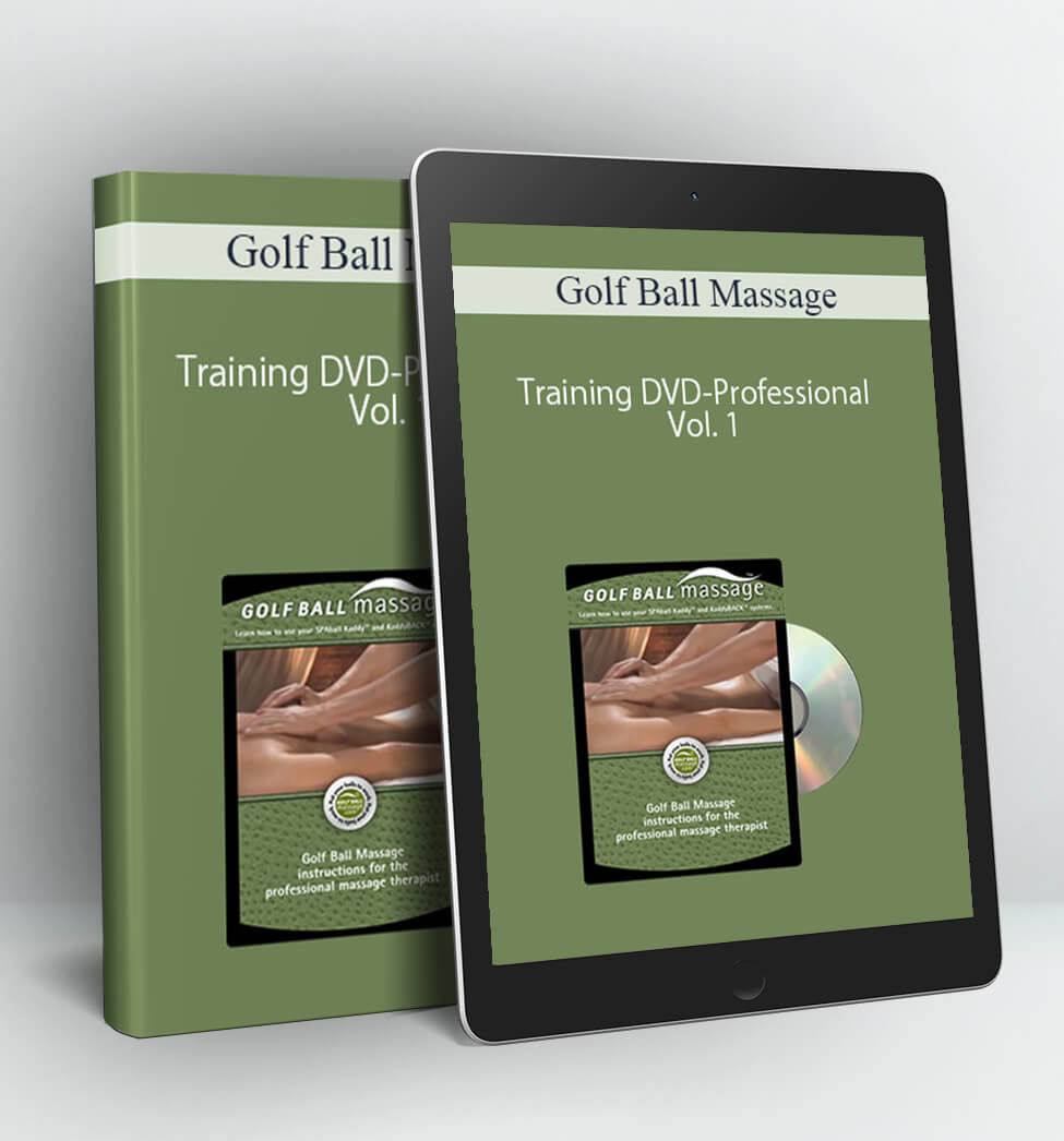 Golf Ball Massage - Training DVD-Professional Vol. 1