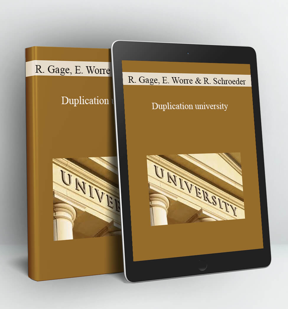 Duplication university - Randy Gage