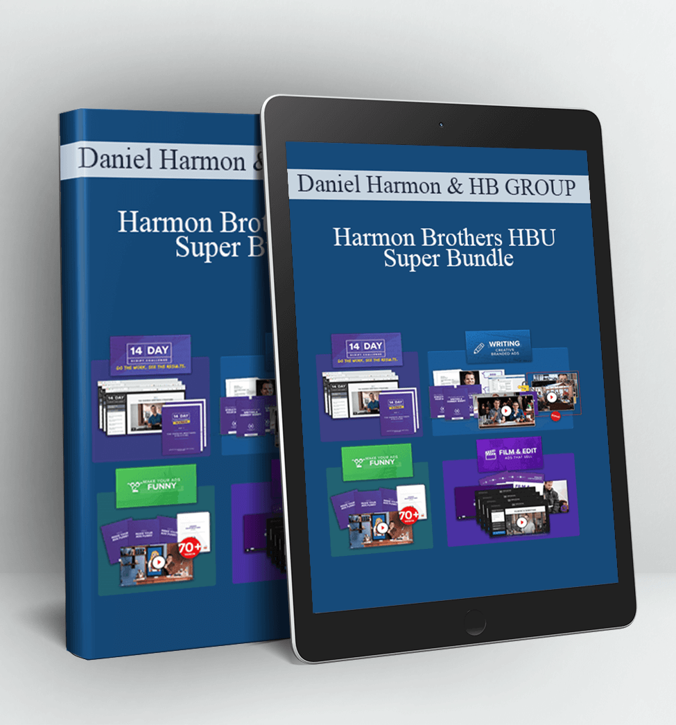 Harmon Brothers HBU Super Bundle - Daniel Harmon & HB GROUP