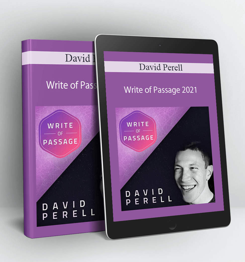 Write of Passage 2021 - David Perell